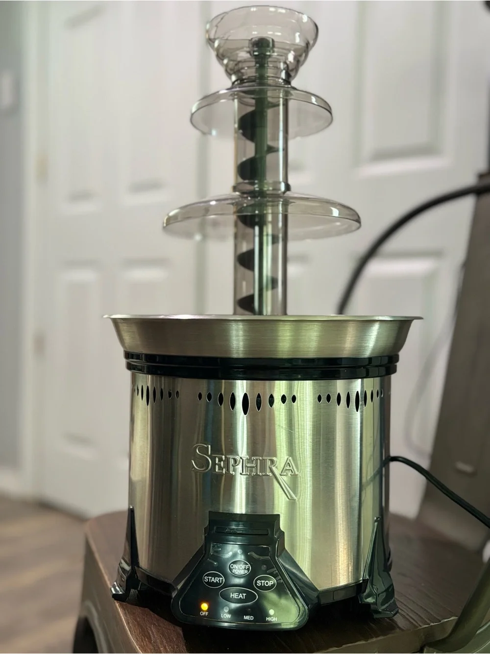 Sephra Chocolate Fountain - Stainless Steel Finish